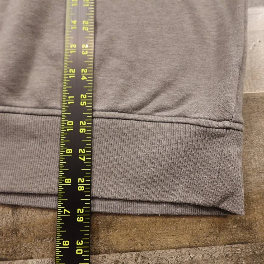 The North Face quarter snap mock neck sweater men's extra‎ large gray